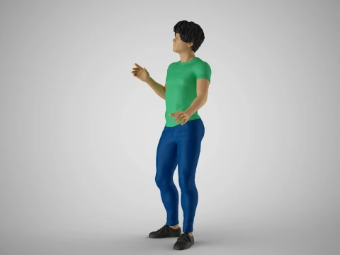 Man Chooses His Way 3D Print Model