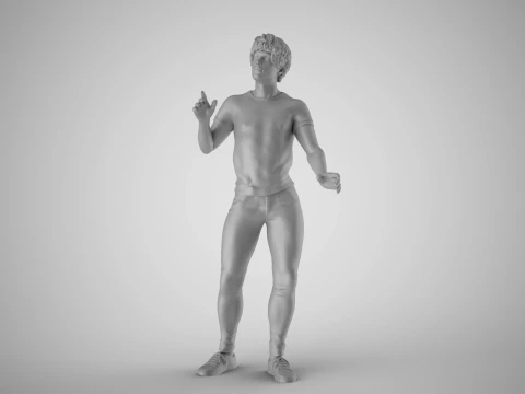 Man Chooses His Way 3D Print Model