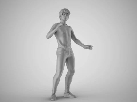 Man Chooses His Way 3D Print Model