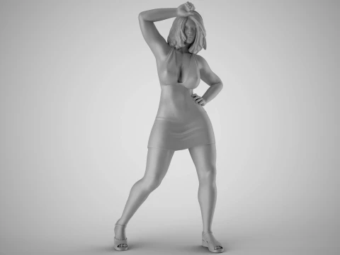 Admire Her Beauty 2 3D Print Model
