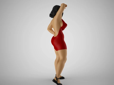 Admire Her Beauty 2 3D Print Model