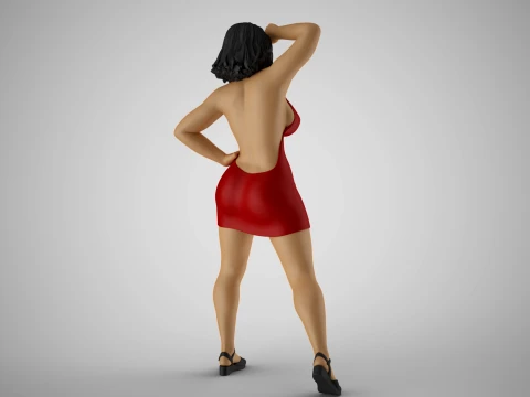 Admire Her Beauty 2 3D Print Model