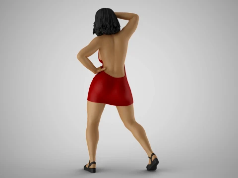 Admire Her Beauty 2 3D Print Model