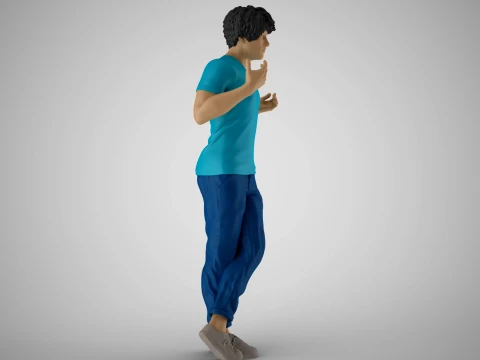 Expressive Man 3D Print Model