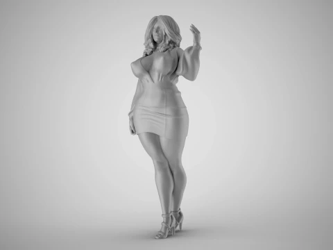 Royal Greeting 3D Print Model
