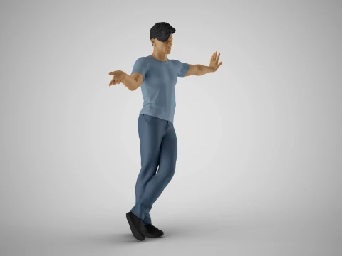 Man Who Raises Matters 3D Print Model