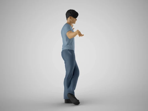 Man Who Raises Matters 3D Print Model