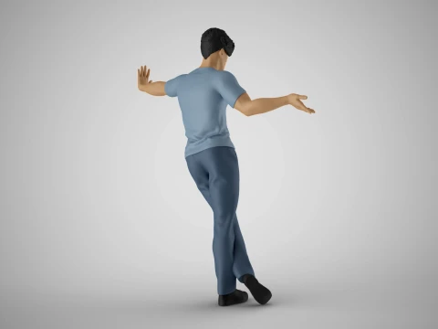 Man Who Raises Matters 3D Print Model