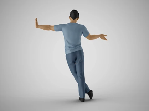 Man Who Raises Matters 3D Print Model