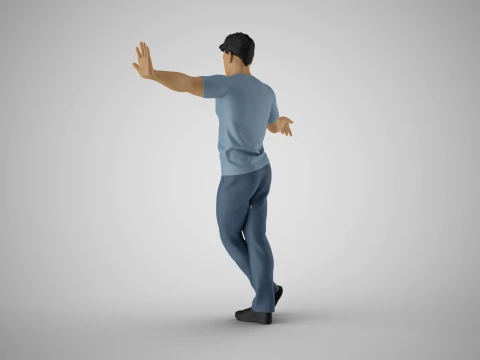Man Who Raises Matters 3D Print Model