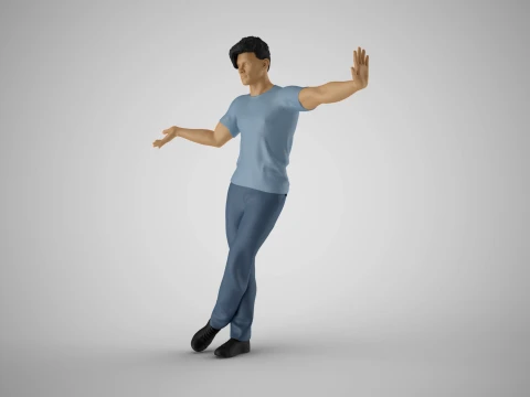 Man Who Raises Matters 3D Print Model