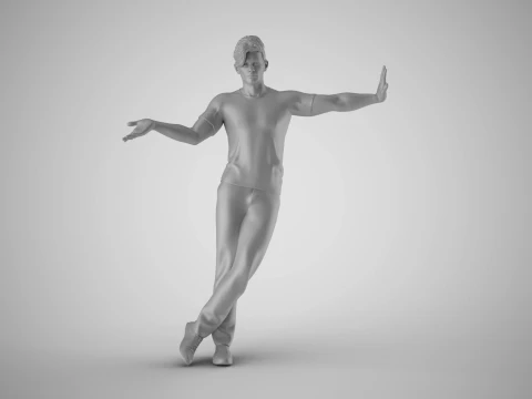 Man Who Raises Matters 3D Print Model