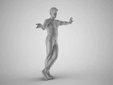 Man Who Raises Matters 3D Print Model