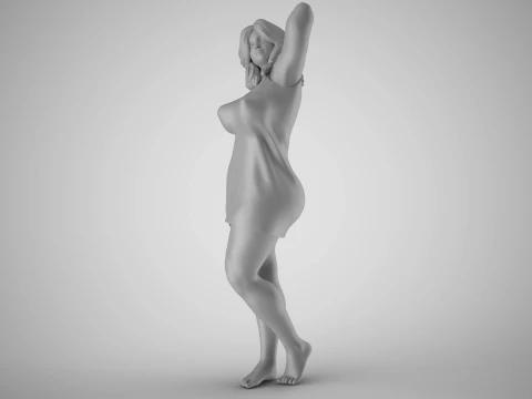 애교 3D 프린트 모델