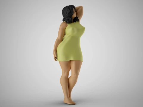 애교 3D 프린트 모델