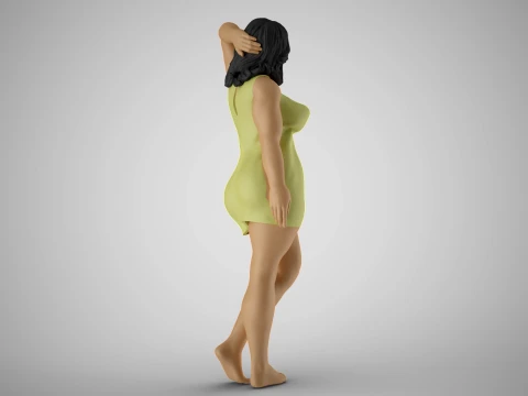 애교 3D 프린트 모델