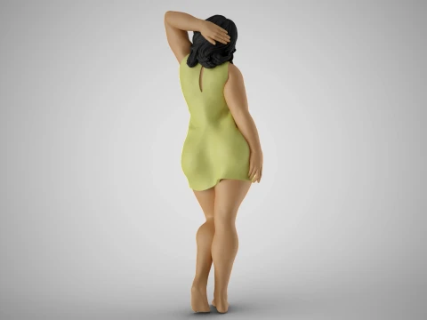 애교 3D 프린트 모델