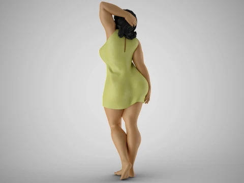 애교 3D 프린트 모델