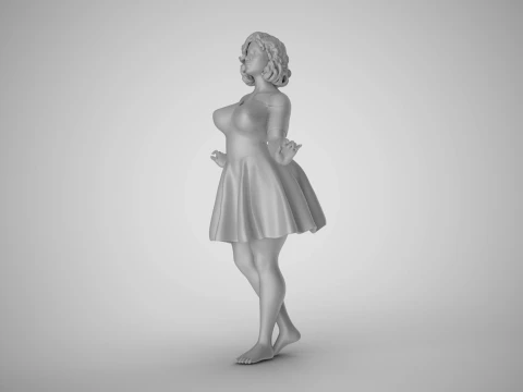 프린세스 리허설 3D 프린트 모델