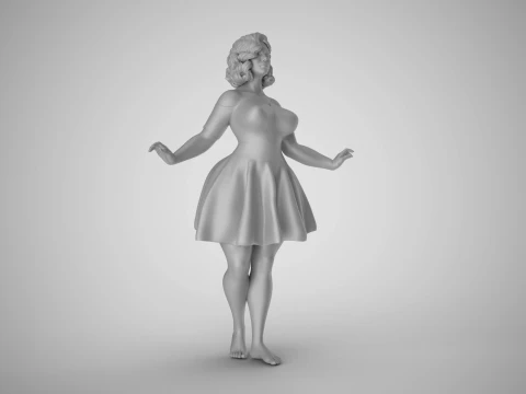 프린세스 리허설 3D 프린트 모델