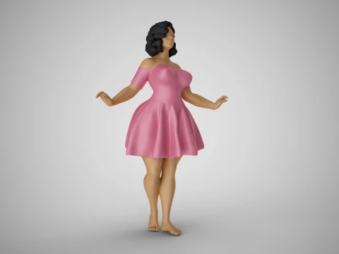 프린세스 리허설 3D 프린트 모델