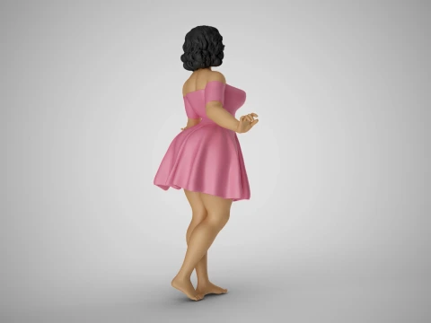 프린세스 리허설 3D 프린트 모델
