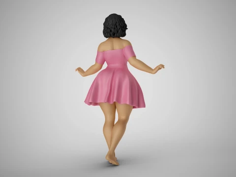 프린세스 리허설 3D 프린트 모델