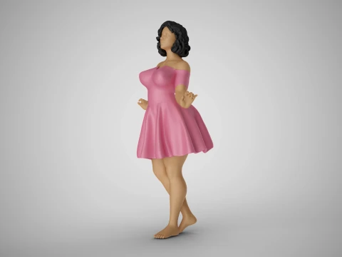 프린세스 리허설 3D 프린트 모델