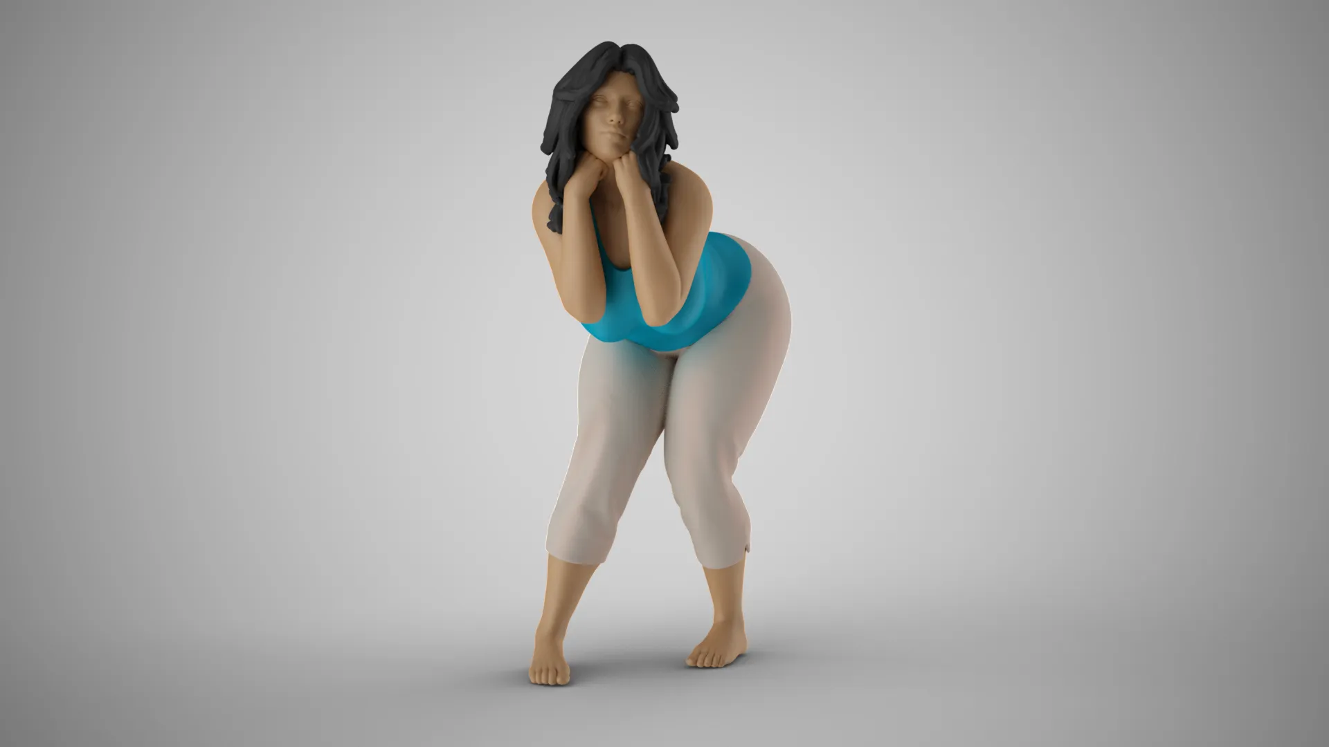 Coquetry 3D Print Model .c4d .max .obj .3ds .fbx .stl .blend 