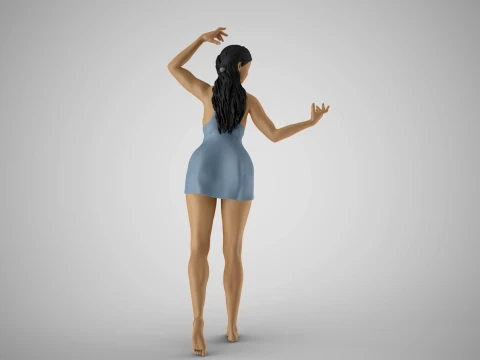 Hoofer Woman 2 3D Print Model
