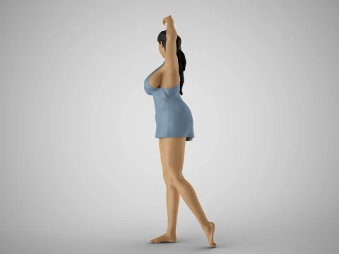 Hoofer Woman 2 3D Print Model