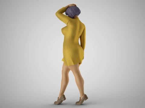Heavy Mannequin 3D Print Model