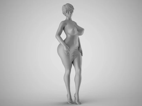 交渉ガール3 3Dプリントモデル