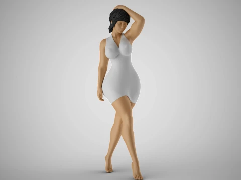 Geisha 3D printmodel