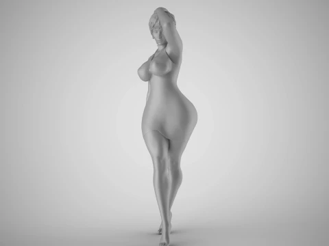 Geisha 3D Print Model