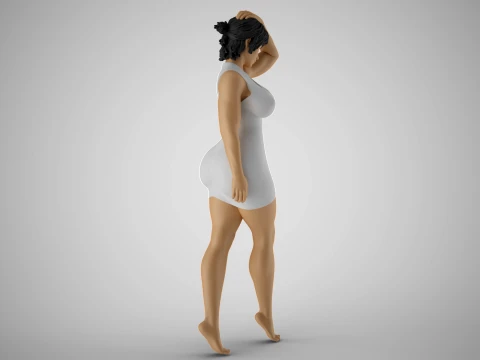 Geisha 3D Print Model
