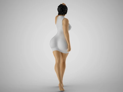 Geisha 3D Print Model