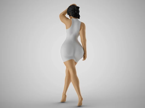 Geisha 3D Print Model