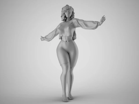 Dance Course 3D Print Model