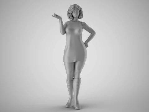 Manner of Telling 3D Print Model
