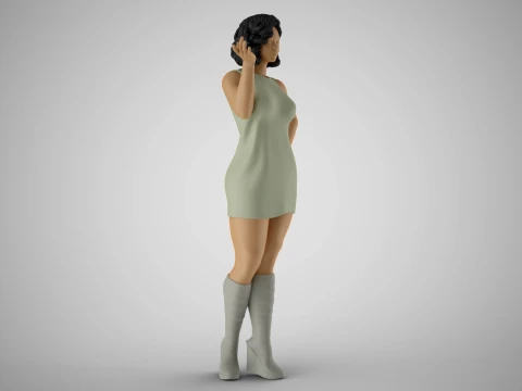 Manner of Telling 3D Print Model