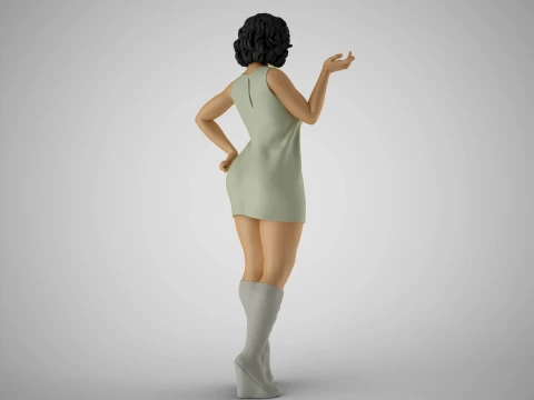 Manner of Telling 3D Print Model