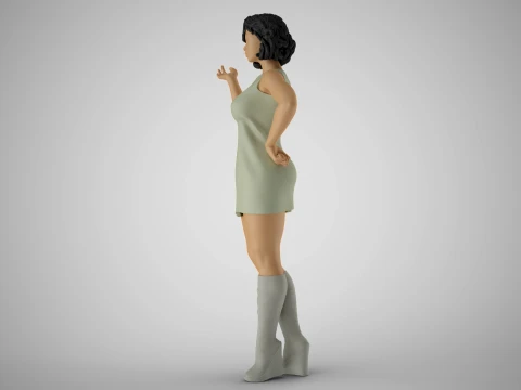 Manner of Telling 3D Print Model