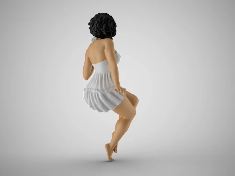 Tempting Girl 3D Print Model