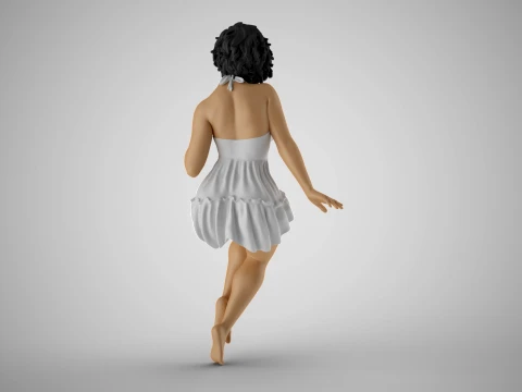 Tempting Girl 3D Print Model