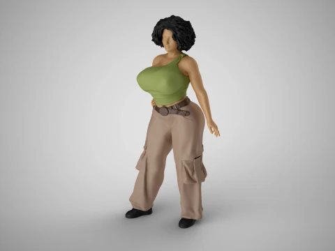 Chic Street Giant 3D Print Model
