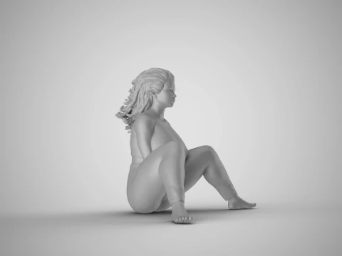 Cosmopolitan Girl 7 3D Print Model