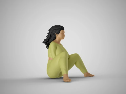 Cosmopolitan Girl 7 3D Print Model