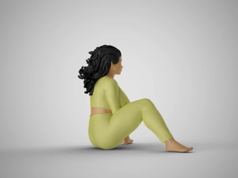 Cosmopolitan Girl 7 3D Print Model