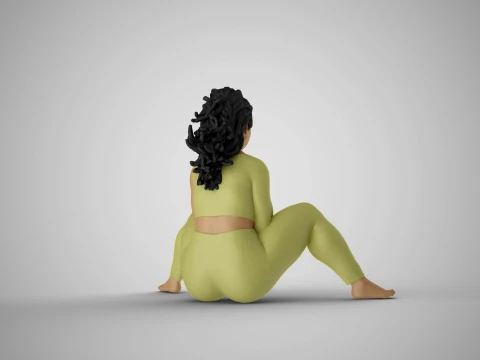 Cosmopolitan Girl 7 3D Print Model